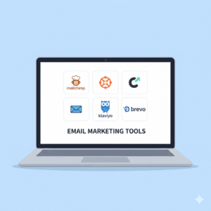 best email marketing tools 2025, Mailchimp, HubSpot, ConvertKit, Klaviyo