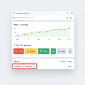 how to fix noindex tag issue