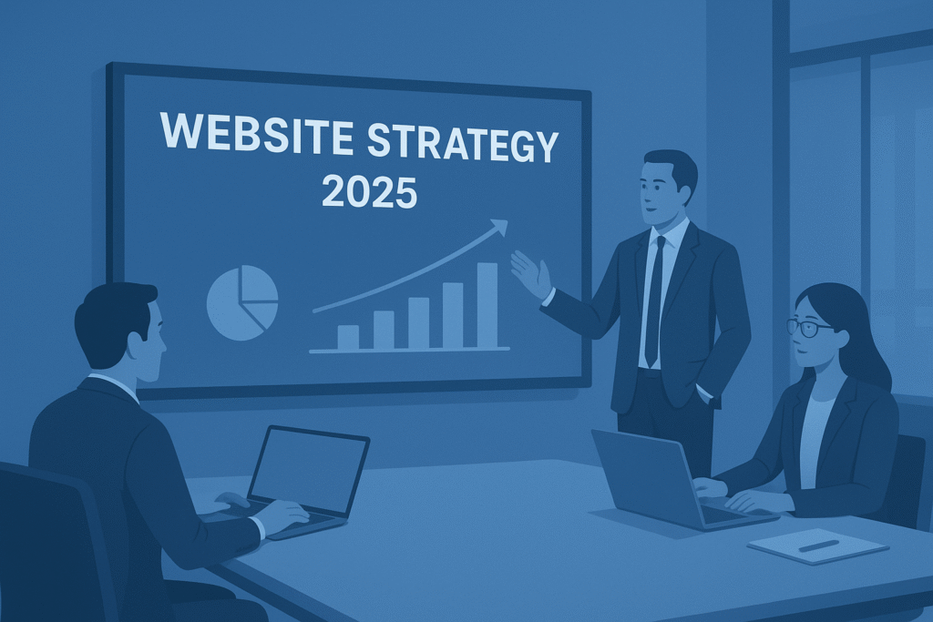 business website stratergy in 2025