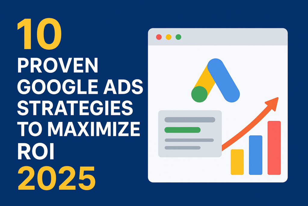 10 Proven Google Ads Strategies to Maximize ROI (2025)